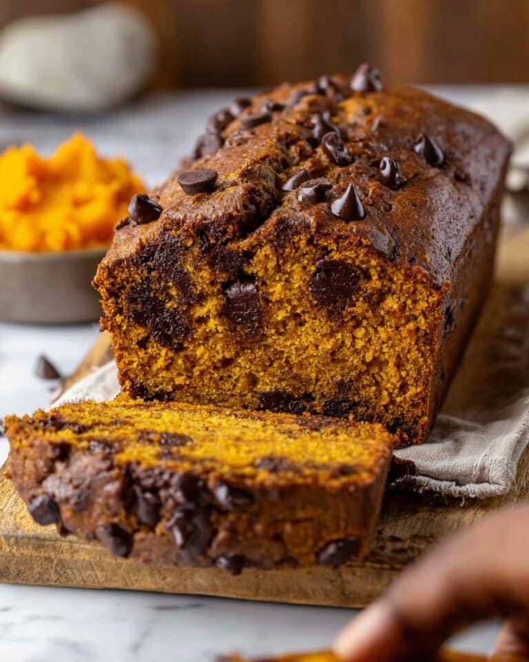 Chocolate Chip Pumpkin Bread Recipe