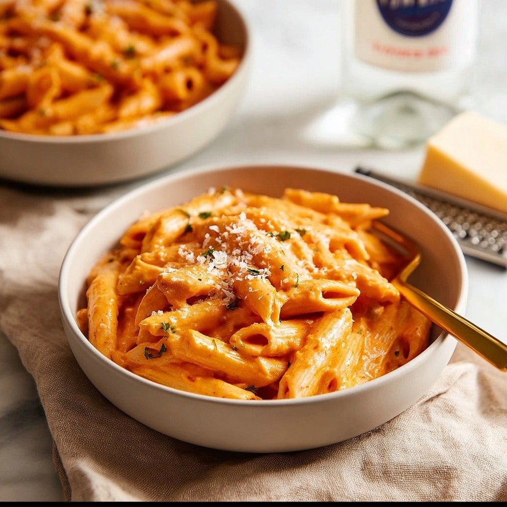 Penne alla Vodka Recipe - Recipe Image