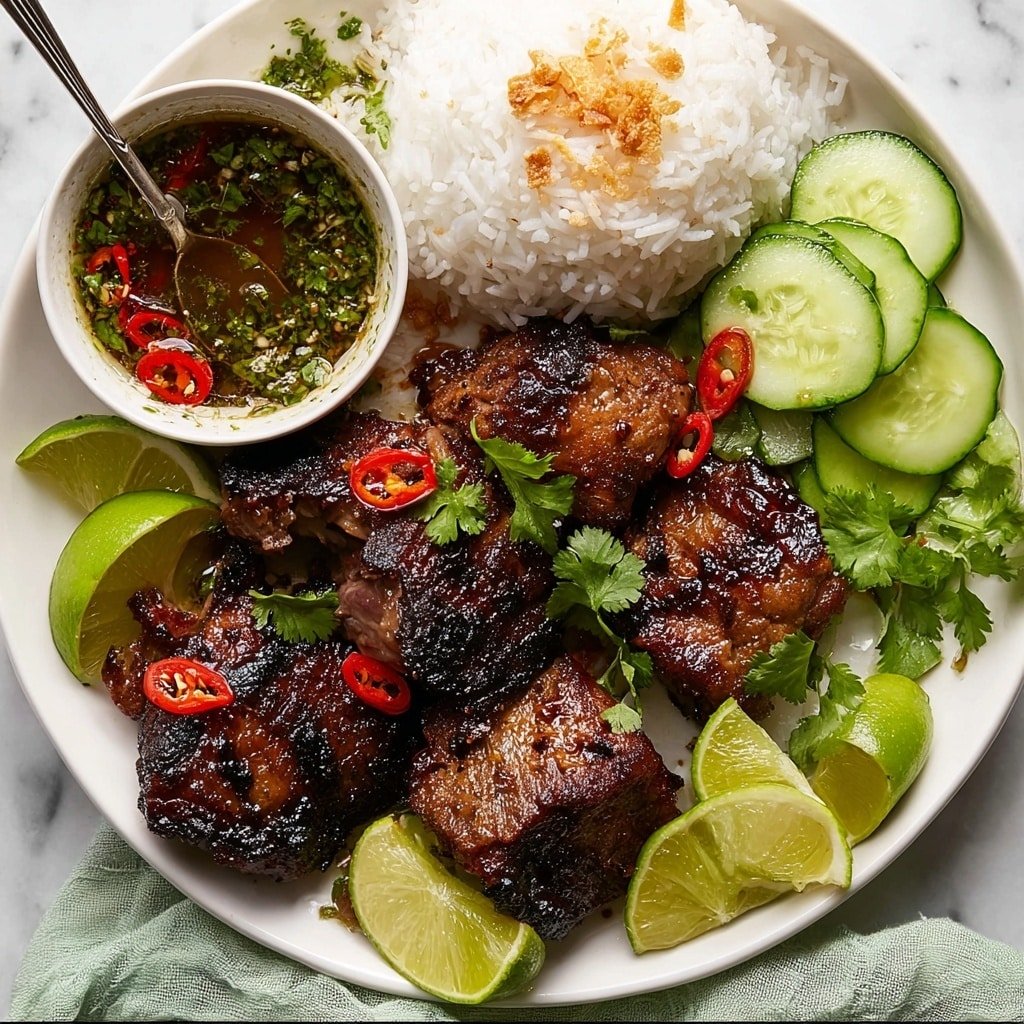 Thai Grilled Chicken (Gai Yang) with Lemongrass Marinade and Coconut Rice Recipe - Recipe Image