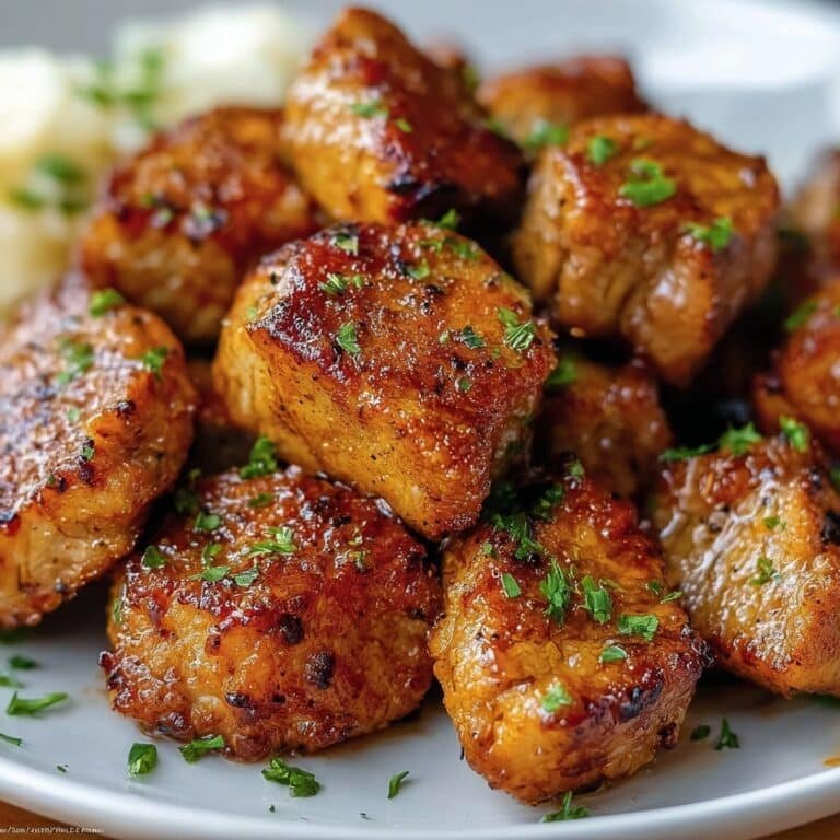 Air Fryer Pork Chop Bites Recipe