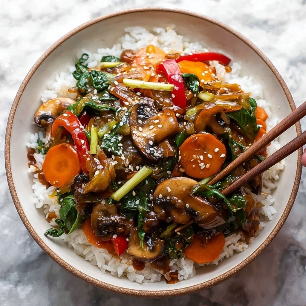Saucy Vegetable Stir Fry Recipe - Recipe Image