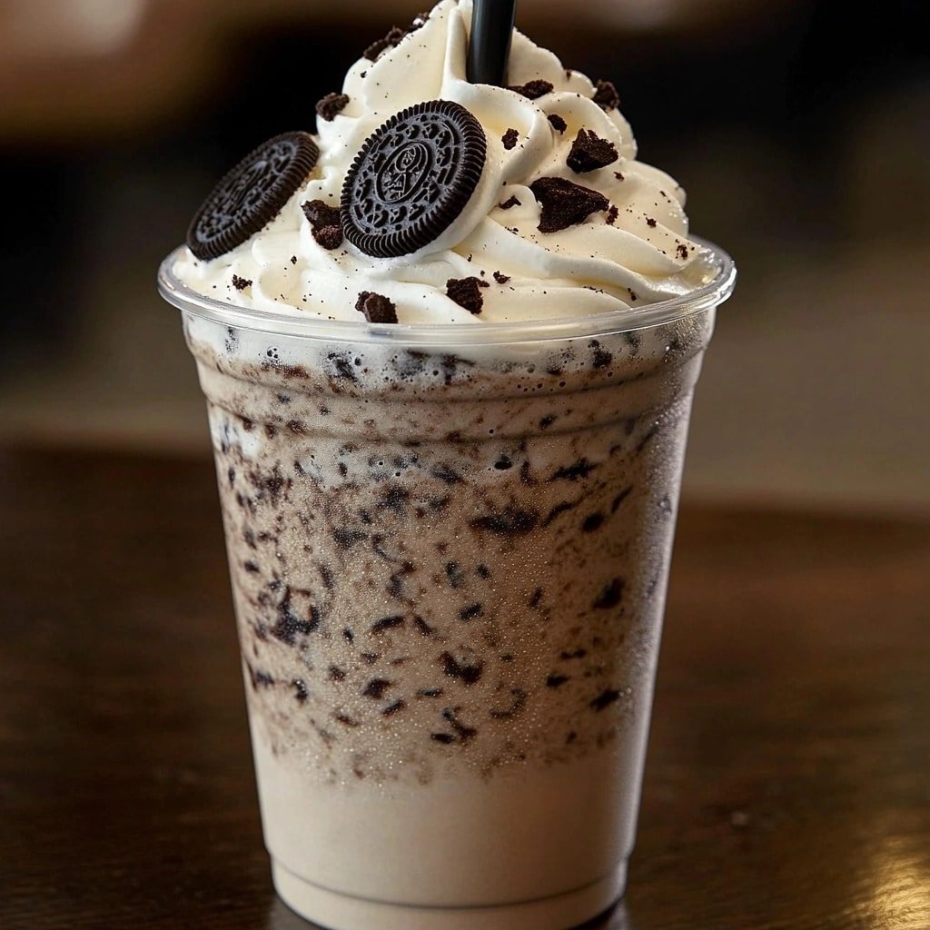 Cookies and Cream Frappuccino Recipe - Recipe Image