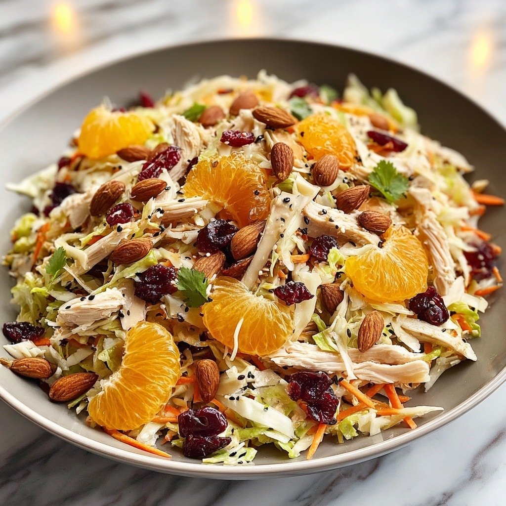 Asian Chicken Cranberry Salad Recipe - Recipe Image