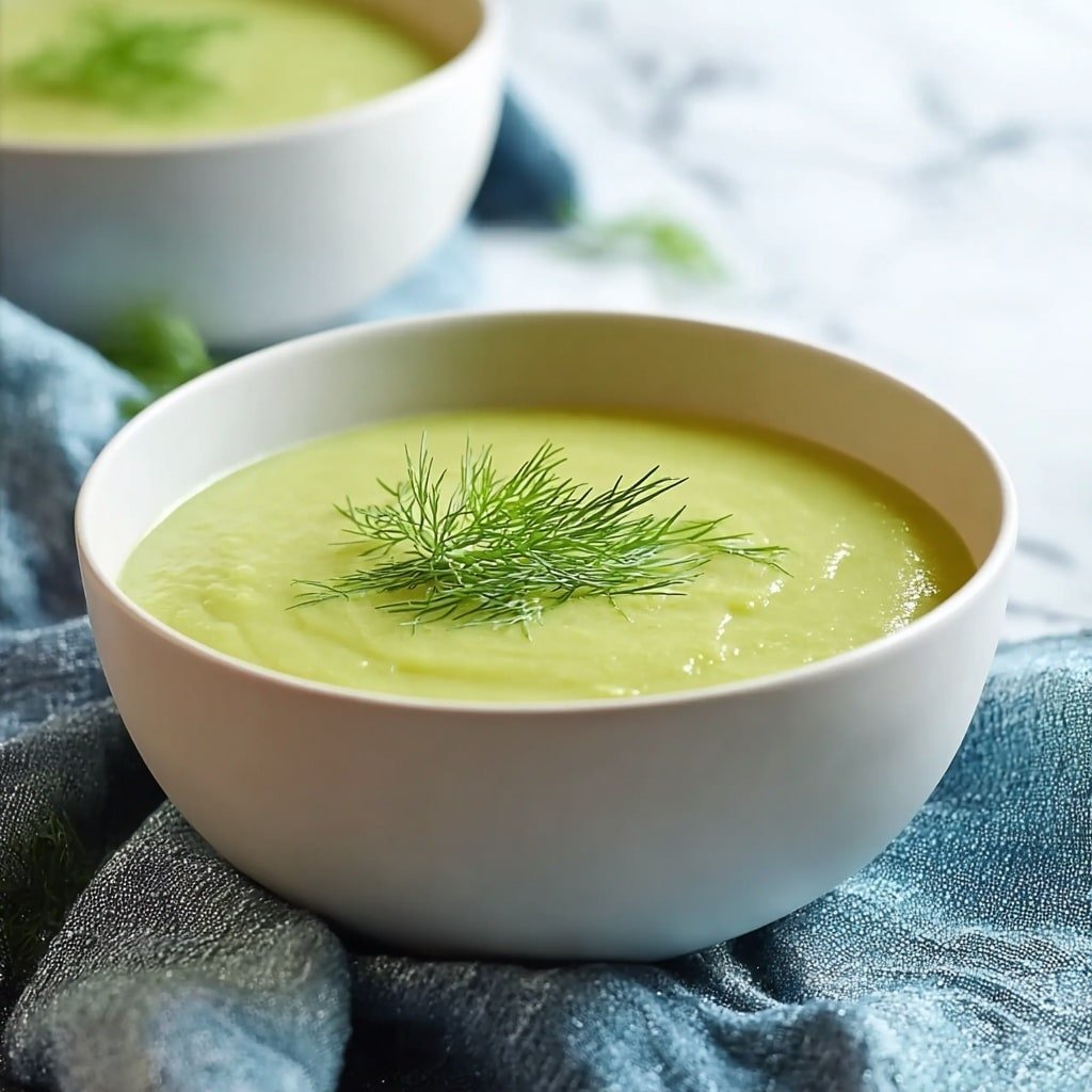 Tasty Fennel Zucchini Soup Recipe - Recipe Image