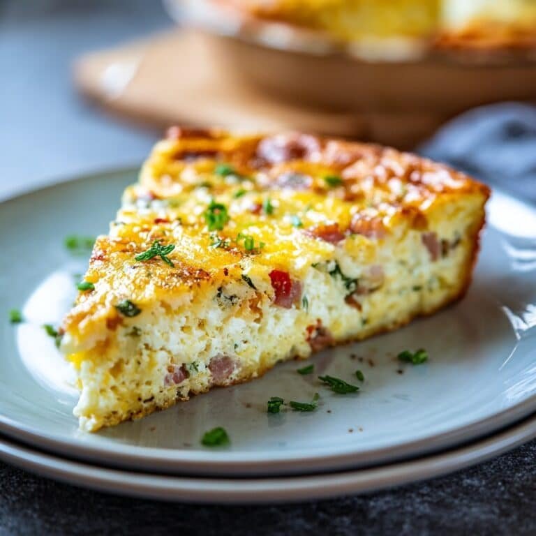 Cheese Spinach Bacon Quiche Recipe