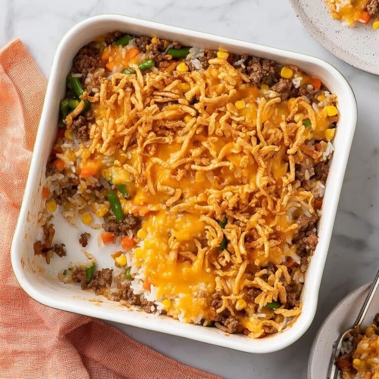 Hamburger Hash Brown Casserole Recipe